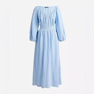J. Crew Cotton Gauze Maxi Dress